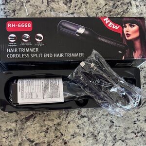 Black Cordless Hair Trimmer for Women